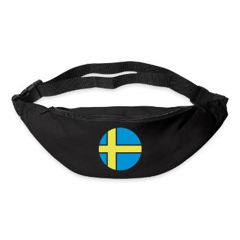 schweden_rund_50 - Gürteltasche - Schwarz - Vorne