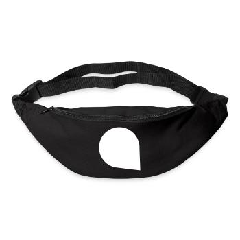 Blase 1c - Gürteltasche - Schwarz - Vorne