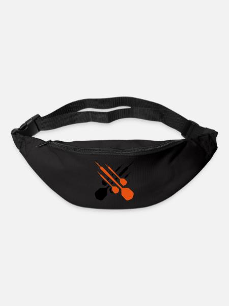 fléchettes fléchette flèche - Sac banane - noir