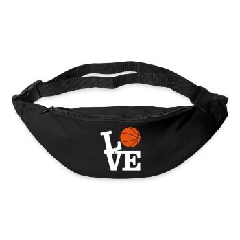 Love Basketball - Bum bag - black - Front