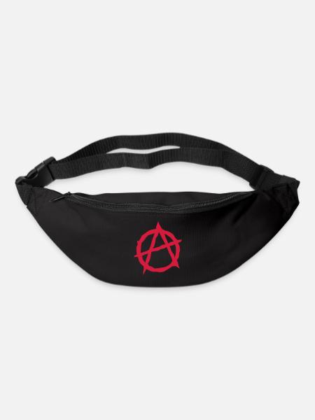 Anarchie - Sac banane - noir