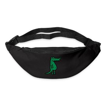 Crocodile - Bum bag - black - Front