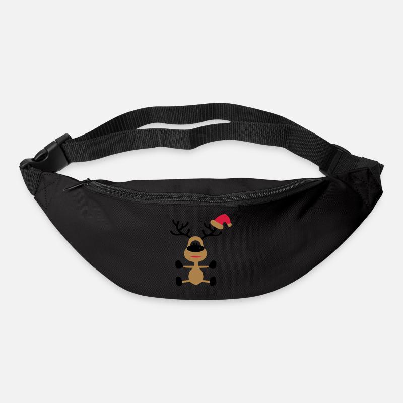Noël - Sac banane - noir