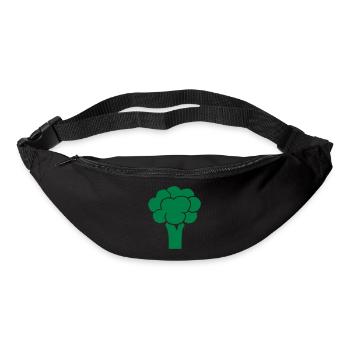 Brocoli - Sac banane - noir - Devant