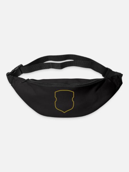 Manteau des bras - Sac banane - noir