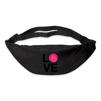 tennis_love - Sac banane - noir - Devant