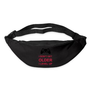 get older level up - Bum bag - black - Front
