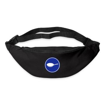 Icône Pan - Sac banane - noir - Devant
