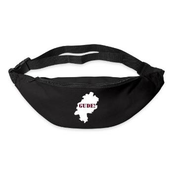 Gude! - Gürteltasche - Schwarz - Vorne