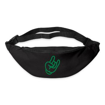 Rock Hand - Bum bag - black - Front