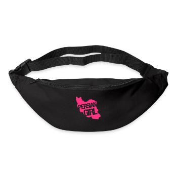 persian_girl_ko1 - Gürteltasche - Schwarz - Vorne