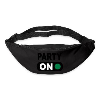 Party - Gürteltasche - Schwarz - Vorne
