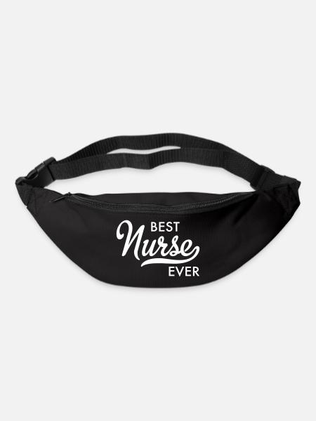 Krankenschwester - Gürteltasche - Schwarz