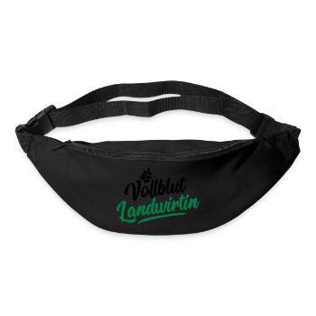 landwirtin vollblut design - Gürteltasche - Schwarz - Vorne
