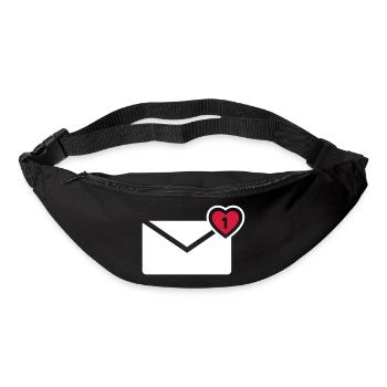 letter - Bum bag - black - Front