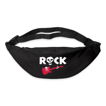 rock_skeleton - Sac banane - noir - Devant