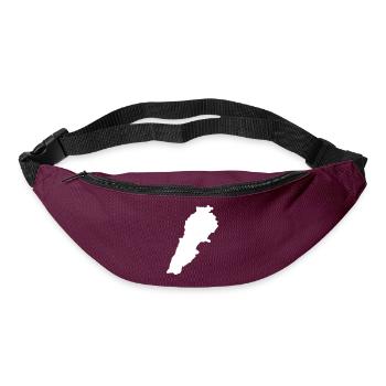 Libanon - Gürteltasche - Burgunderrot - Vorne