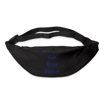 GodBlessPandas - Bum bag - black - Front