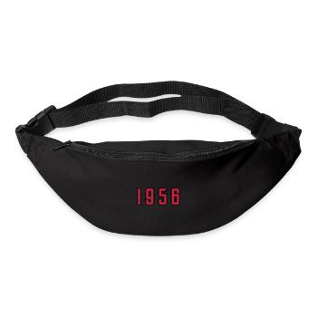 1956 year birthday - Bum bag - black - Front