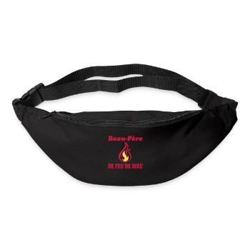 Beau Père DE FEU DE DIEU - Sac banane - noir - Devant