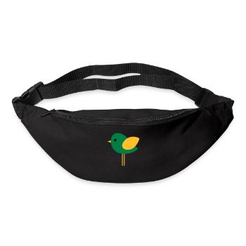 Vogel - Gürteltasche - Schwarz - Vorne
