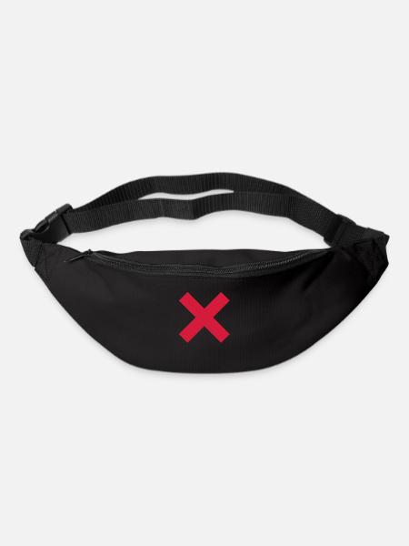 traverser - Sac banane - noir