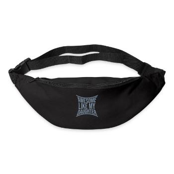 Awesome Like My Daughter - Gürteltasche - Schwarz - Vorne