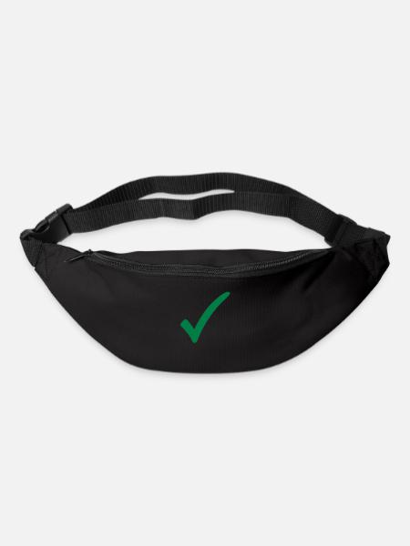 haken_ok_1__f1 - Gürteltasche - Schwarz