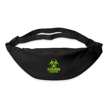 zombie hunter Halloween Quote - Bum bag - black - Front