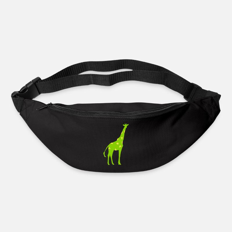 Giraffe - Gürteltasche - Schwarz