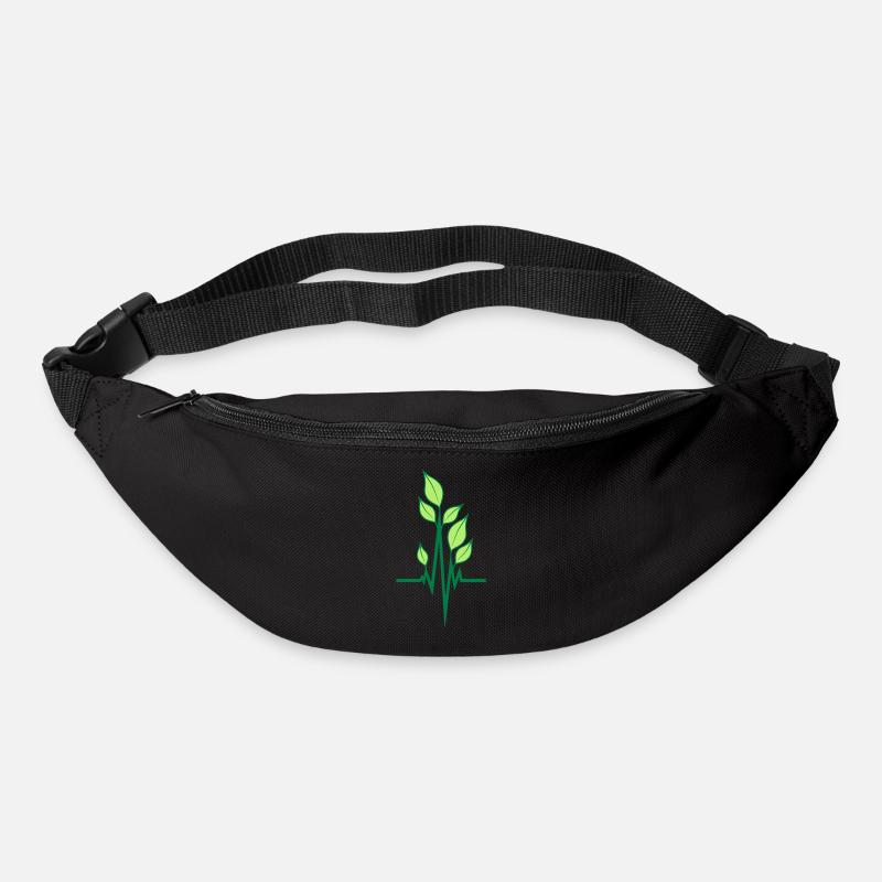 Impulsion écologique végétalienne - Sac banane - noir