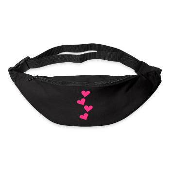 Herze - Gürteltasche - Schwarz - Vorne