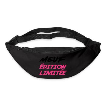 MEUF édition limitée - Sac banane - noir - Devant