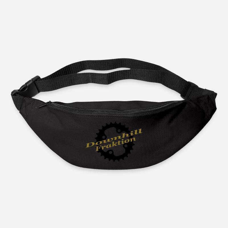 downhill fraktion - Gürteltasche - Schwarz