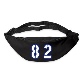 82 Number Symbol - Bum bag - black - Front