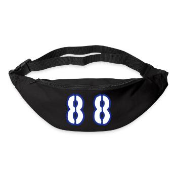 88 Number Symbol - Bum bag - black - Front