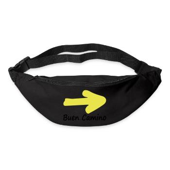 Buen Camino V - Gürteltasche - Schwarz - Vorne