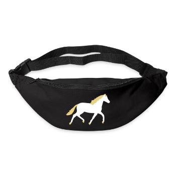 Pferd vektor - Gürteltasche - Schwarz - Vorne