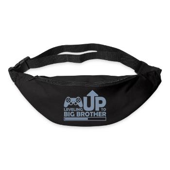 Leveling up big brother - Gürteltasche - Schwarz - Vorne