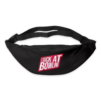 Je suis nul au bowling - Sac banane - noir - Devant