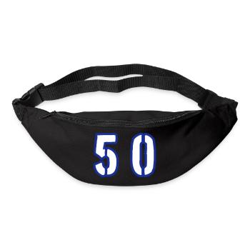 50 Number Symbol - Bum bag - black - Front