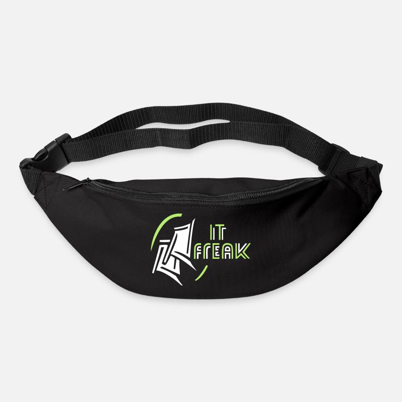 IT Freak Computer - Gürteltasche - Schwarz