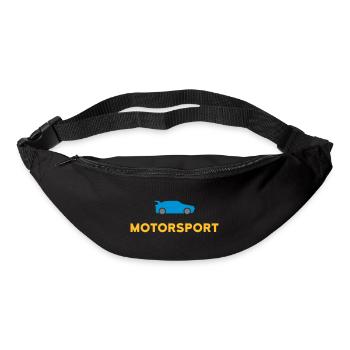 ★ design colors changeable ★ Motorsport (sports car) - Bum bag - black - Front