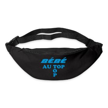 Baby an der Spitze - Gürteltasche - Schwarz - Vorne