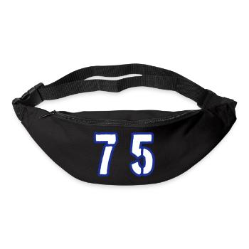 75 Number Symbol - Bum bag - black - Front