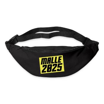 Malle 2025 - Gürteltasche - Schwarz - Vorne