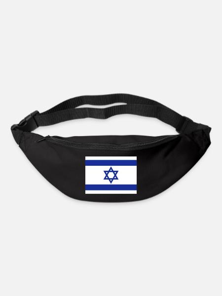 Israel - Gürteltasche - Schwarz