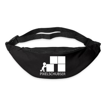 Pousseurs de pixels et fiers de cela ! - Sac banane - noir - Devant