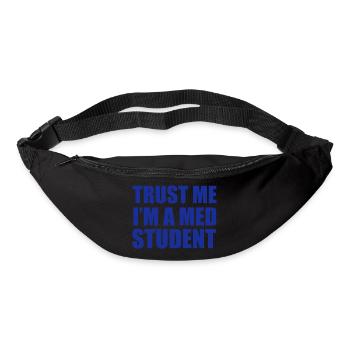Med Student - Bum bag - black - Front