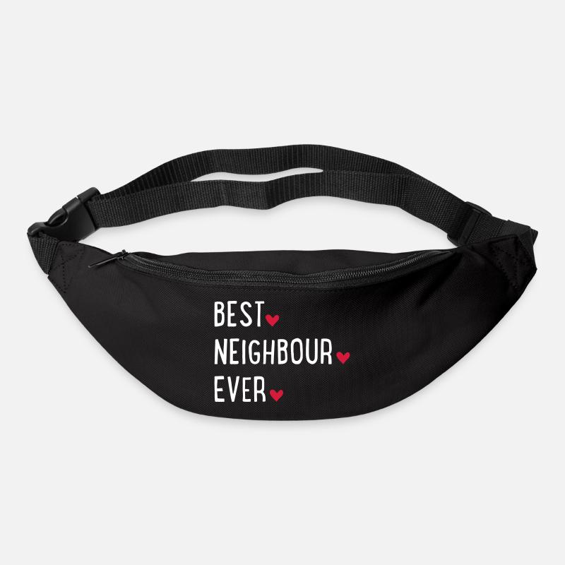 best neighbour ever - Bum bag - black